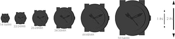 AX Armani Exchange Chronograph Watch for Men with Leather, Stainless Steel or Silicone Band AX2099