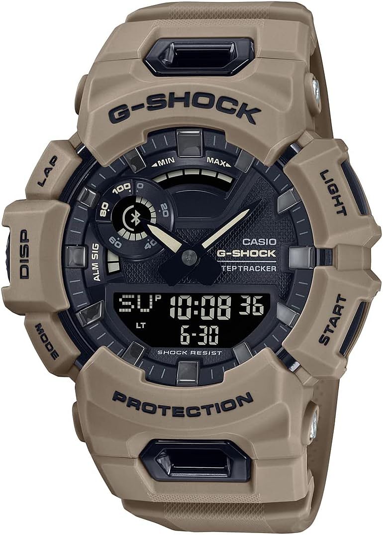 Casio G-Shock Analog-Digital World Time Watch Brown