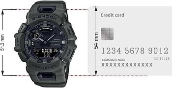 Casio G-Shock Analog-Digital World Time Watch GBA-900UU-3ADR