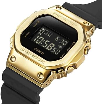 Casio G-Shock The Origin GM-5600G-9ER Digital Watch Black/Gold, Strap