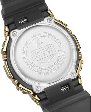 Casio G-Shock The Origin GM-5600G-9ER Digital Watch Black/Gold, Strap