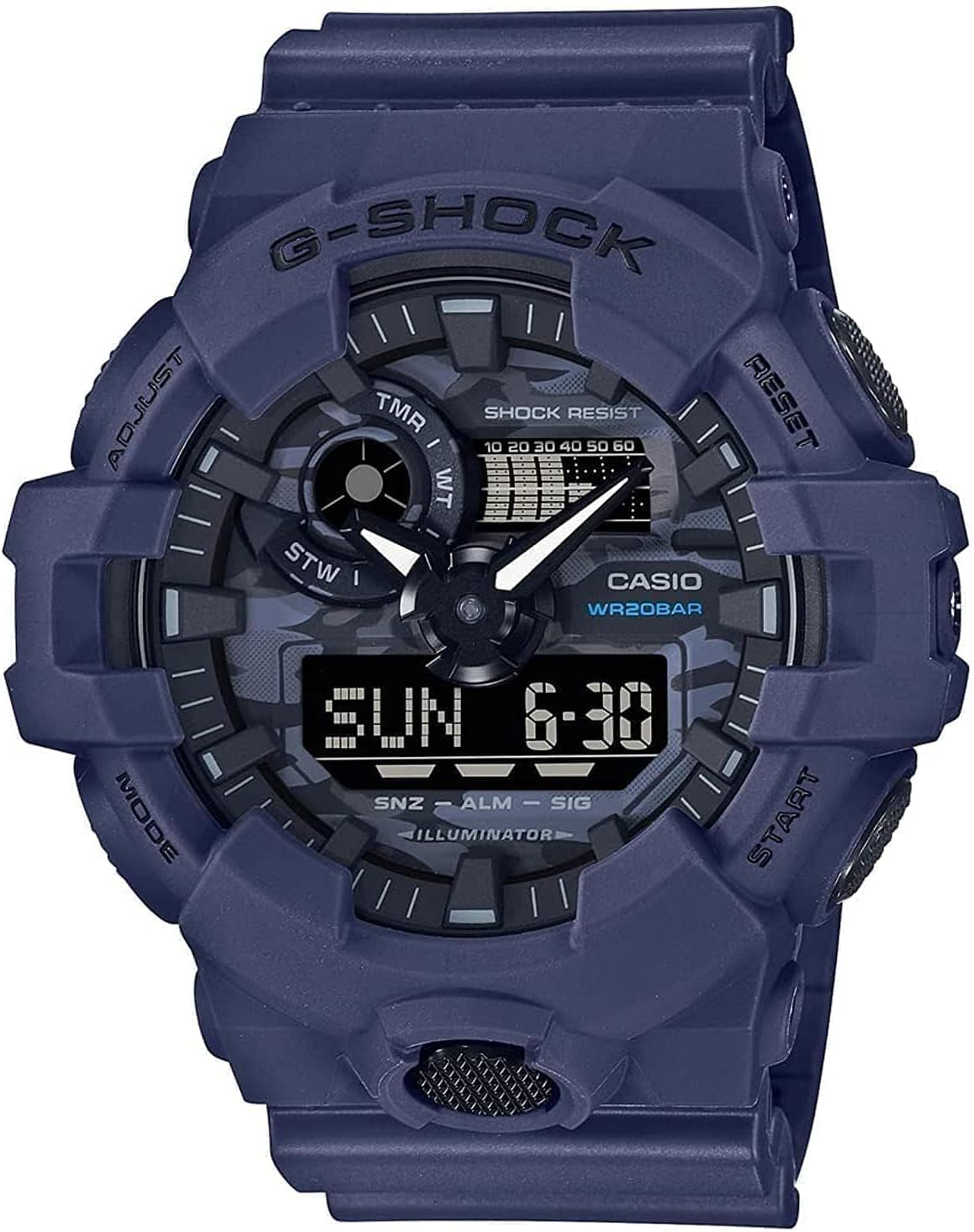 Casio G-Shock Analog-Digital World Time Watch GA-700CA-2ADR