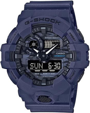 Casio G-Shock Analog-Digital World Time Watch GA-700VB-1ADR