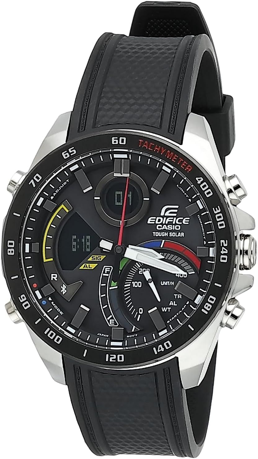 Casio Edifice Bluetooth Connect Analog-Digital Black Dial Men's Watch ECB-900MP-1ADF