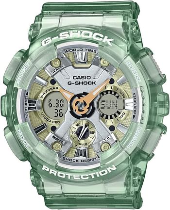 Casio G-Shock Analog-Digital World Time Watch GMA-S120GS-8ADR