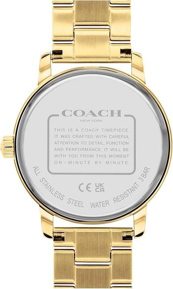 Coach GRAND Women's Watch, Analog 14503970