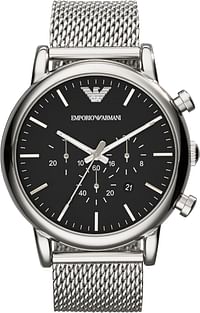 Emporio Armani Men's Chronograph Stainless Steel Watch 46mm case size