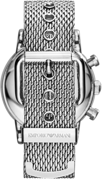 Emporio Armani Men's Chronograph Stainless Steel Watch 46mm case size