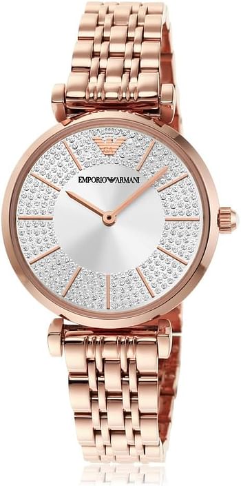 Emporio Armani Watch for Women Two-Hand Stainless Steel Watch 32mm case size