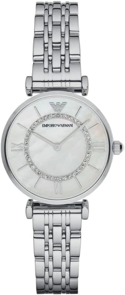 Emporio Armani Women's Dress Watch with Stainless Steel Band