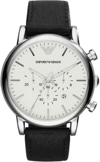 Emporio Armani Men's Chronograph, Stainless Steel Watch, 46mm case size AR1807