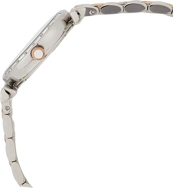 Emporio Armani Women's Mother Of Pearl Dial Stainless Steel Analog Watch - AR11290, Multicolor