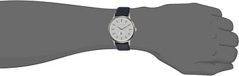 Emporio Armani Men's Quartz Watch, Analog Display and Leather Strap AR11119