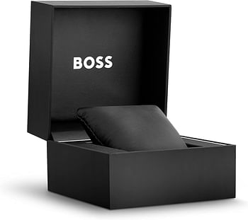 Hugo Boss BOSS Steer Analog Green Dial Men's Watch-1514045 Gray / Green