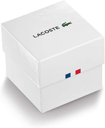 Lacoste Providence Women's Quartz 2001291 Stainless Steel Case and Leather Strap Watch Color: White