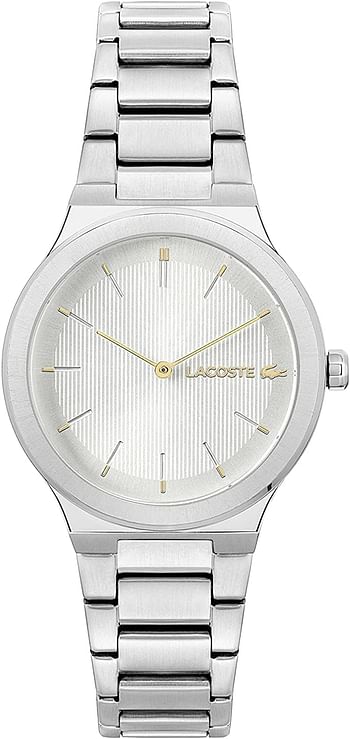 Lacoste Chelsea Women's Silver White Dial Watch - 2001181