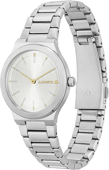 Lacoste Chelsea Women's Silver White Dial Watch - 2001181