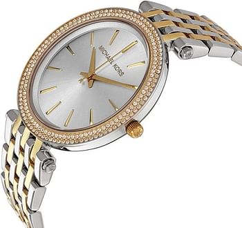 Michael Kors Women's Watch DARCI 39mm Three Hand movement Stainless Steel strap