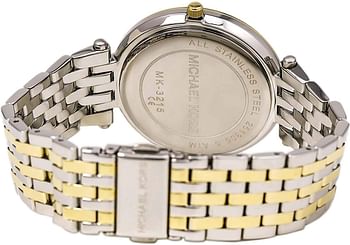 Michael Kors Women's Watch DARCI 39mm Three Hand movement Stainless Steel strap