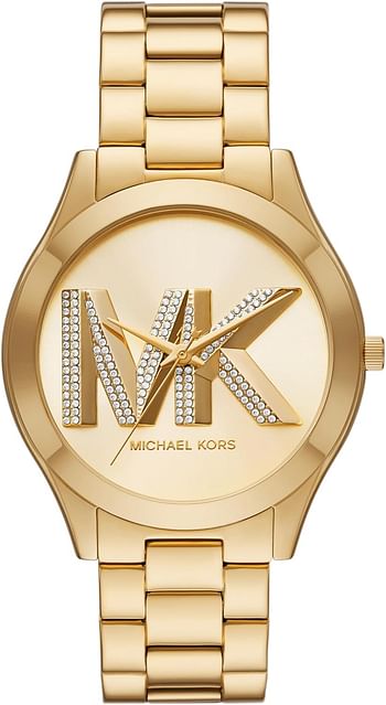 Michael Kors Runway Analog Multi-Colour Dial Women's Watch, Gold, Classic