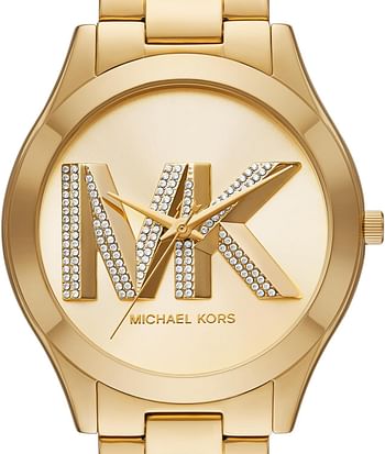 Michael Kors Runway Analog Multi-Colour Dial Women's Watch, Gold, Classic