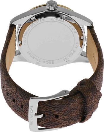 Michael Kors MK4745 - Lexington Three Hand Watch Brown One Size