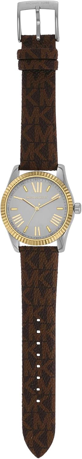 Michael Kors MK4745 - Lexington Three Hand Watch Brown One Size