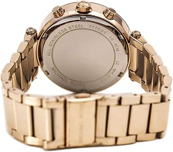 Michael Kors Women's MK6169 - Parker Rose Gold/Lilac Watch, Rose Gold/Lilac, 39, MK6169 - Parker