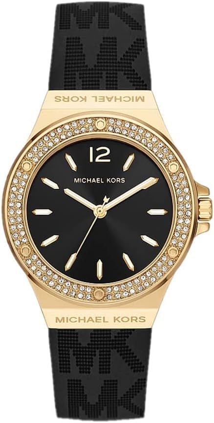 Michael Kors Women's Lennox Quartz Watch Black