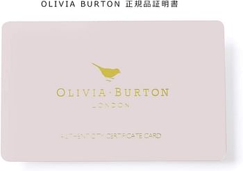 Olivia Burton Women's Lilac & Aqua Glitter & Fake Pearl & shell stud Dial Ionic Rose Gold Plated steel Watch - OB16Us44