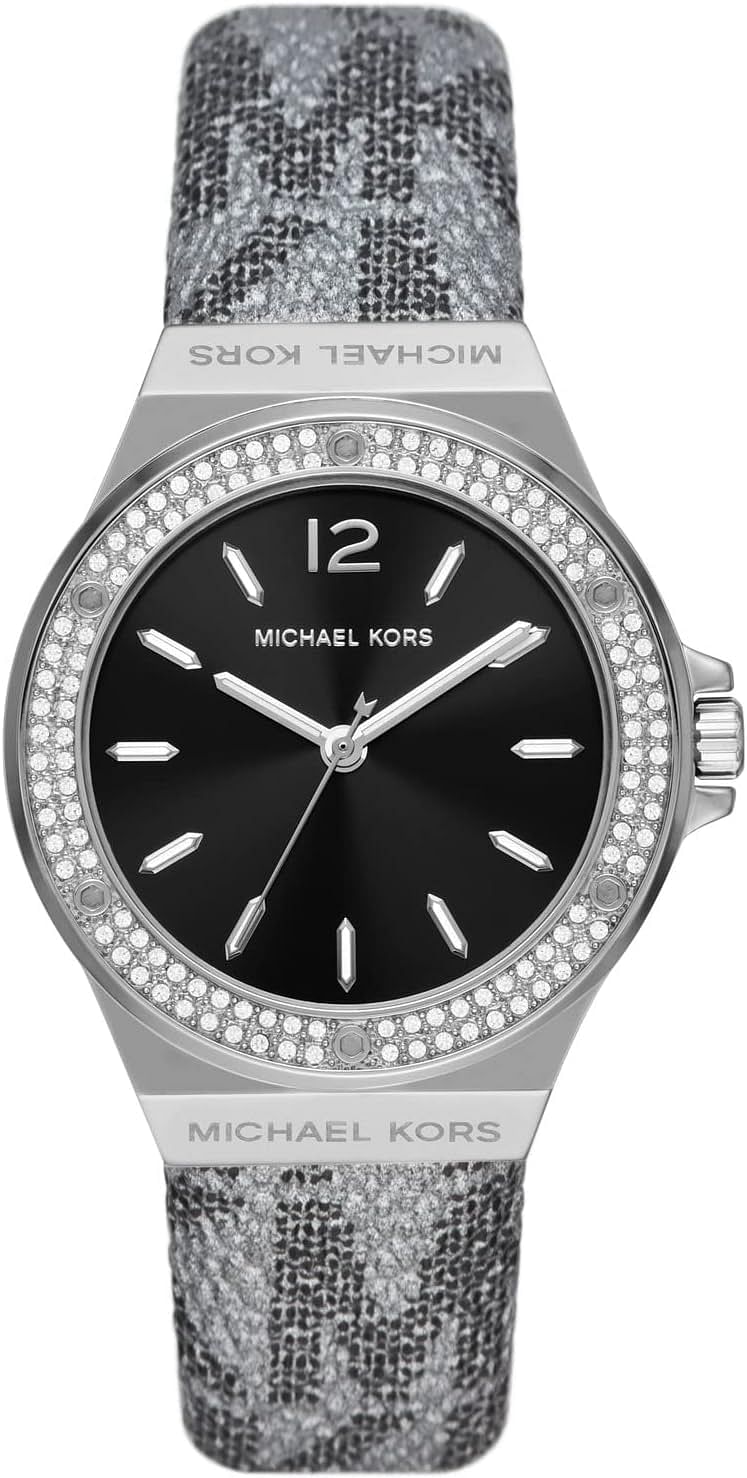 Michael Kors Lennox Women's Watch, Stainless Steel Watch for Women with Steel or Silicone Band MK7309