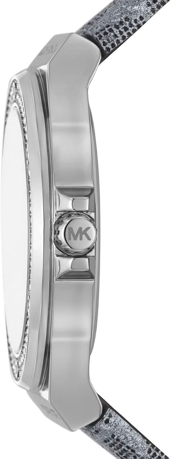 Michael Kors Lennox Women's Watch, Stainless Steel Watch for Women with Steel or Silicone Band MK7309