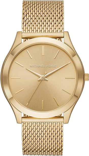 Michael Kors Runway Men's Quartz Watch with Stainless Steel or Leather Strap