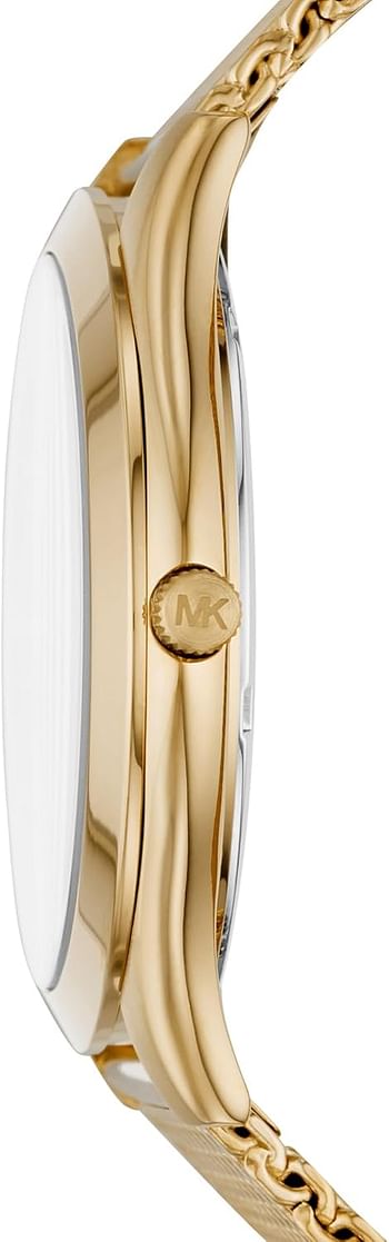 Michael Kors Runway Men's Quartz Watch with Stainless Steel or Leather Strap