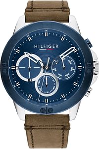 Tommy Hilfiger HARLEY Men's Watch, Analog 46 mm - Brown