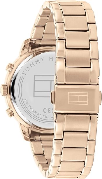 Tommy Hilfiger ISABEL Women's Watch, Analog 38 mm - Silver