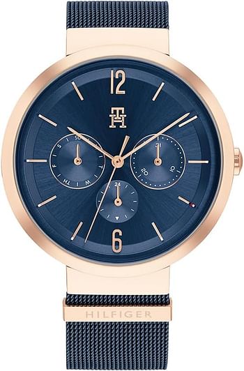 Tommy Hilfiger LIDIA Women's Watch, Analog 40 mm - Blue