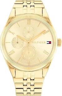 Tommy Hilfiger MONICA Women's Watch, Analog 38 mm - Gold