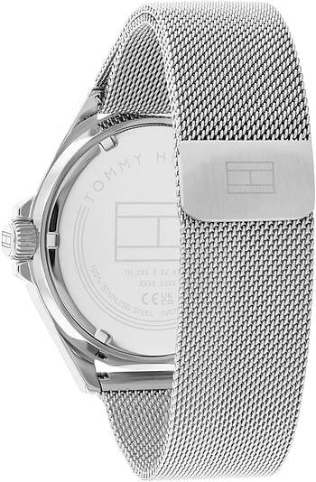 Tommy Hilfiger ADAPTIVE SPORT Men's Watch, Analog 43 mm - Silver