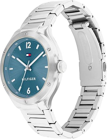 Tommy Hilfiger NAOMI Women's Watch, Analog 38 mm - Silver