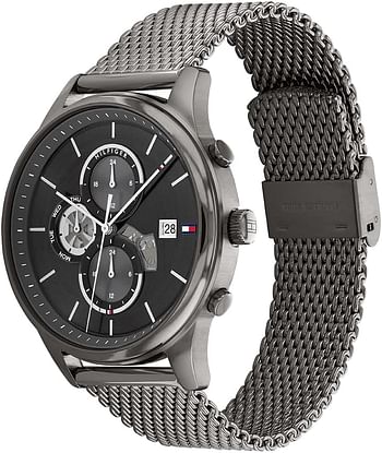 Tommy Hilfiger WESTON Men's Watch Analog 44 mm - Grey