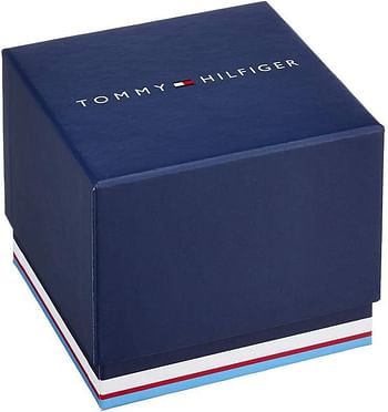 Tommy Hilfiger Dual Time Tommy HilfigerMens Analog Blue Business Quartz 1791596 40 mm - Blue