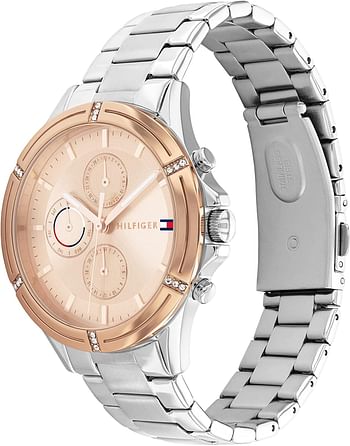 Tommy Hilfiger ARIANA Women's Watch Analog 38 mm - Silver