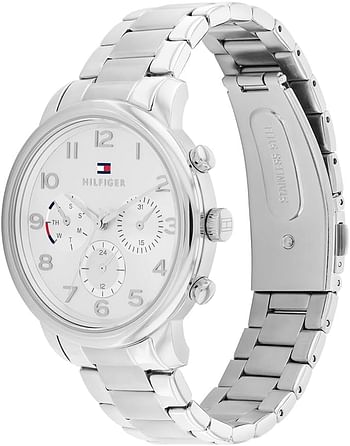 Tommy Hilfiger ISABEL Women's Watch, Analog 38 mm - Silver