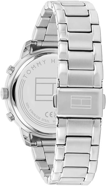 Tommy Hilfiger ISABEL Women's Watch, Analog 38 mm - Silver