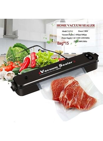 Generic Food Saver Vacuum Pumping Machine Black