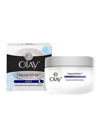 Olay Natural White Night Nourishing Repair Cream 50ml