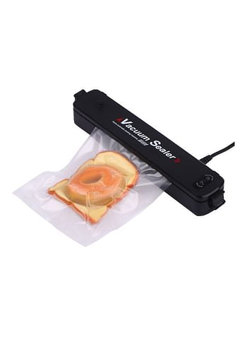 Generic Upgrade Vacuum Sealer Automatic Food Saver Machine Black 37.5*7*10.5cm