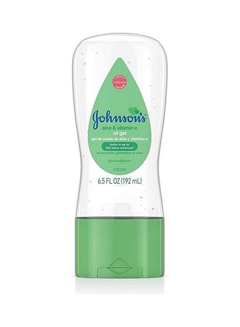 Johnson's Baby Gel Oil With Aloe & Vitamin Clear 192ml