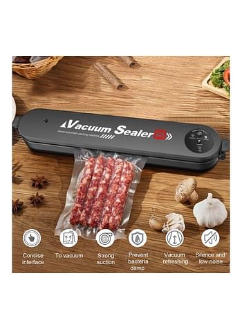 TYS-08 Vacuum Sealer Machine Automatic H35743AU Black